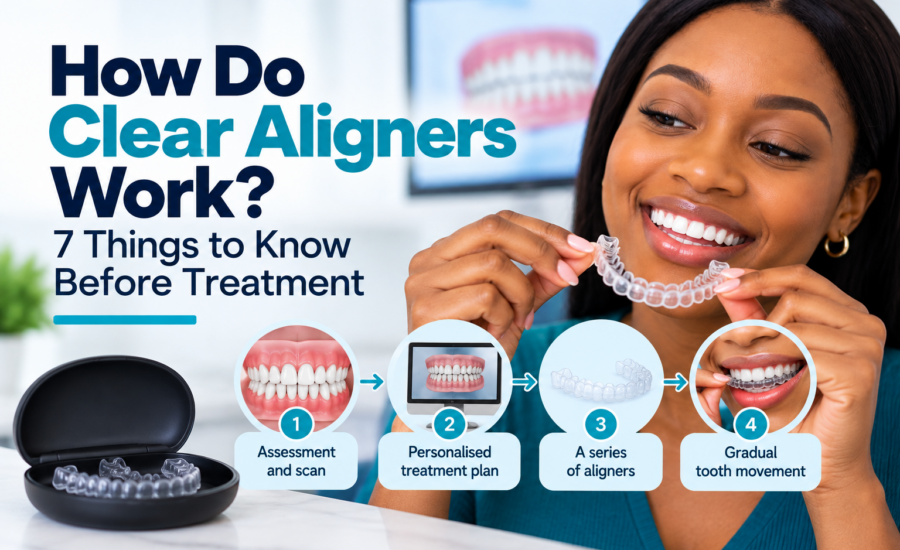 How do clear aligners work to straighten teeth