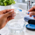 how to clean clear aligners