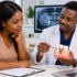Dental implants cost in Nigeria during a dental consultation