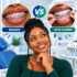 Braces vs clear aligners in Nigeria showing traditional metal braces and transparent teeth aligners